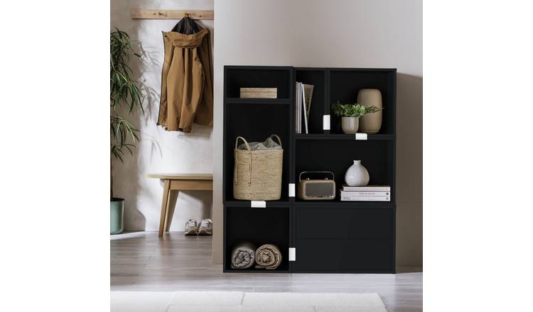 Habitat Rubrics Modular Large Bookcase - Black