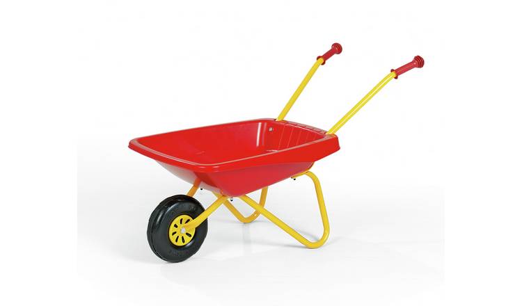 Buy Kids Metal and Plastic Wheelbarrow Red Yellow Role play toys Argos