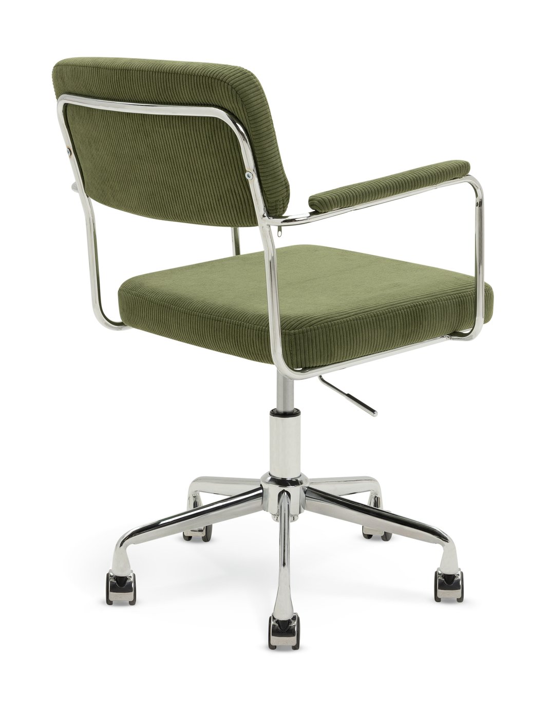 Ezra Fabric Office Chair - Olive 3