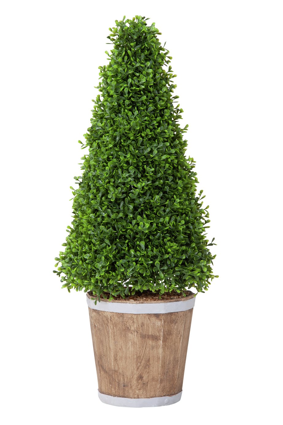 Faux Cone Tree Wooden Pot Review