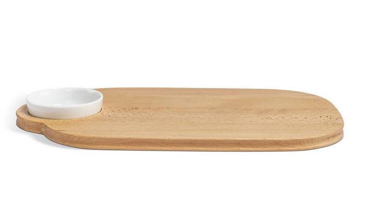 Designed by Sebastian Conran Wooden Serveboard and Bowl