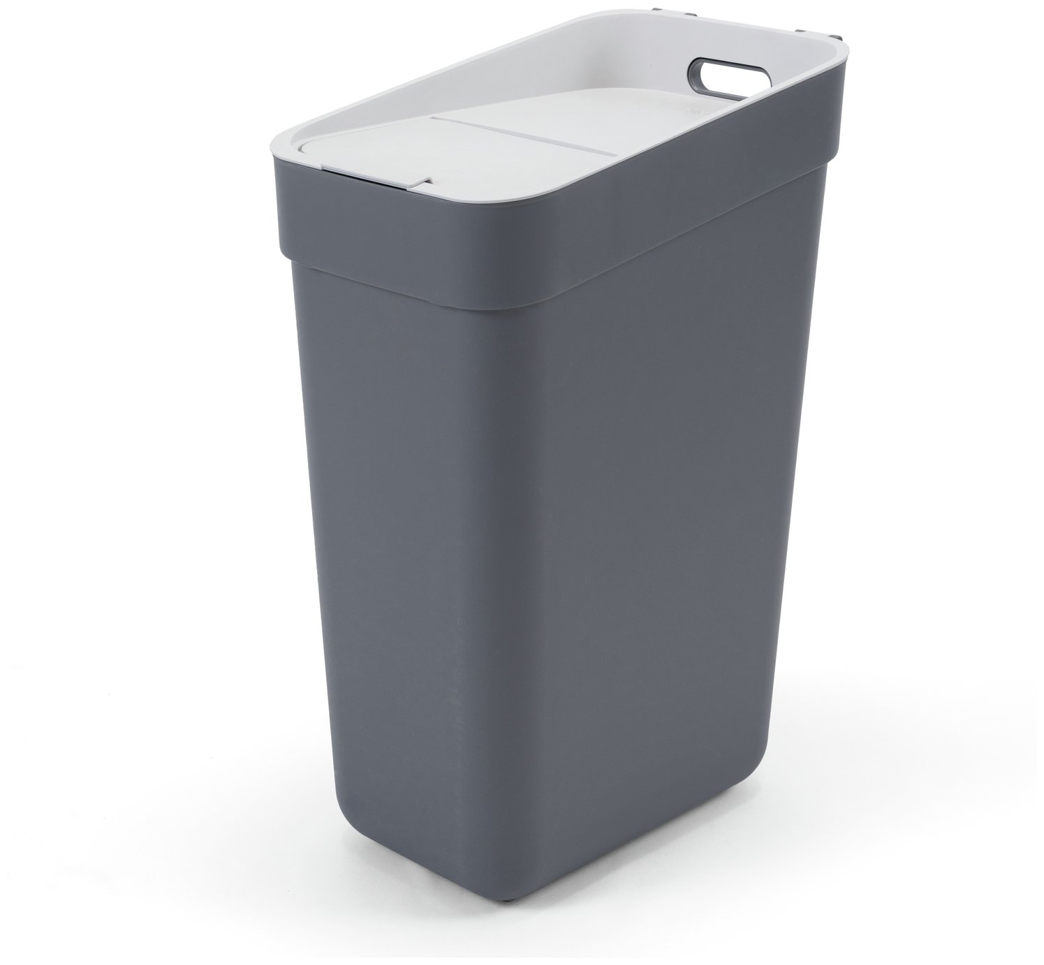 Curver 30 Litre Plastic Lift Top Recycling Bin - Grey