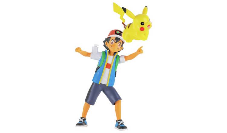 Buy Pokemon 4.5 Inch Ash and Pikachu Action Figures Playsets and