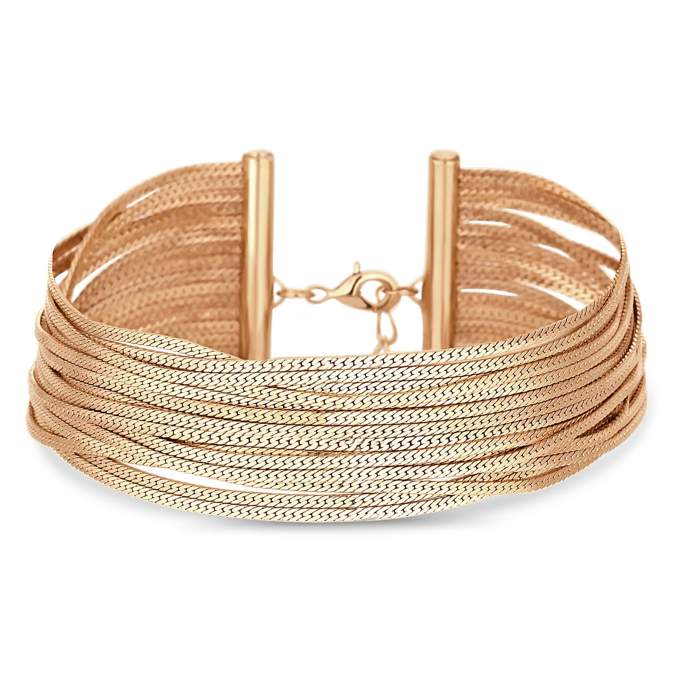 Lipsy Gold Colour Slinky Bracelet Review