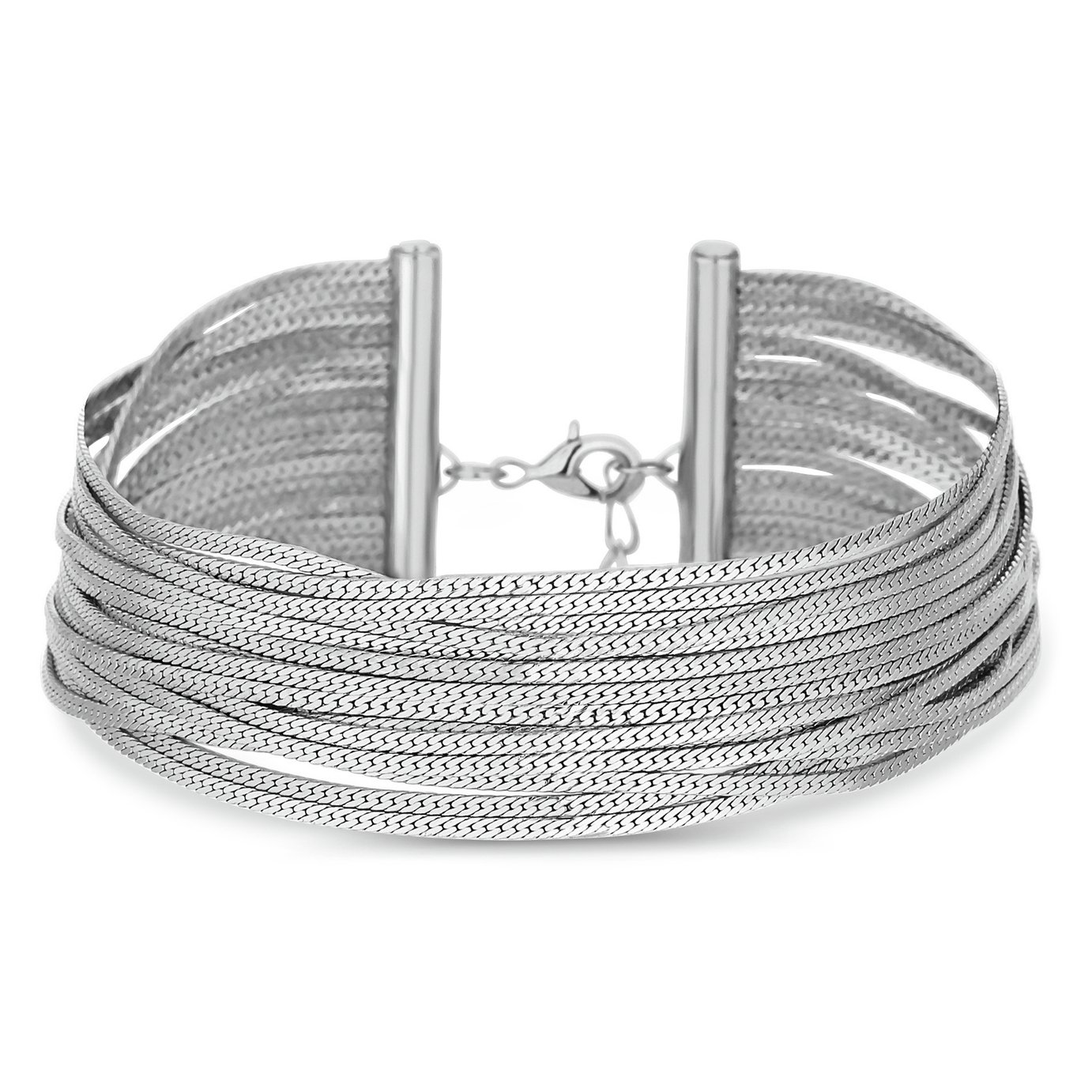 Lipsy Silver Colour Slinky Bracelet Review