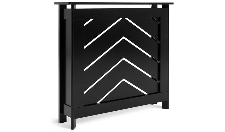 Habitat Chevron Mini Radiator Cover - Black