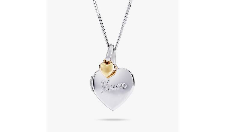 Revere Sterling Silver Mum Locket