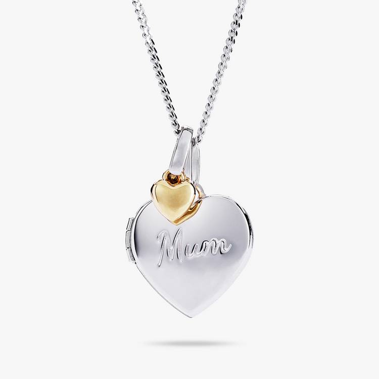 Revere Sterling Silver Mum Locket 0