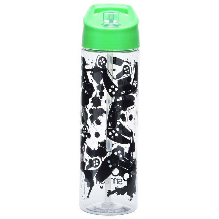 Smash Gamer Green Sipper Water Bottle - 700 ml 0