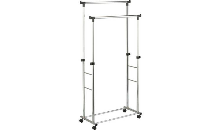 Clothes rail cheap with cover argos