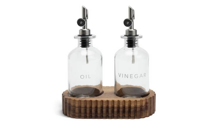 Habitat Set of 2 Oil Pourers With Stand