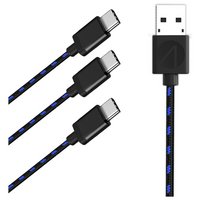 STEALTH PS5 3m Superfast Play & Charge Cables - Triple Pack 