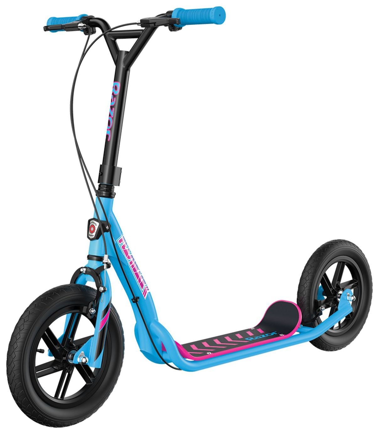 Razor Flashback Retro Style Kick Scooter for Kids - Blue