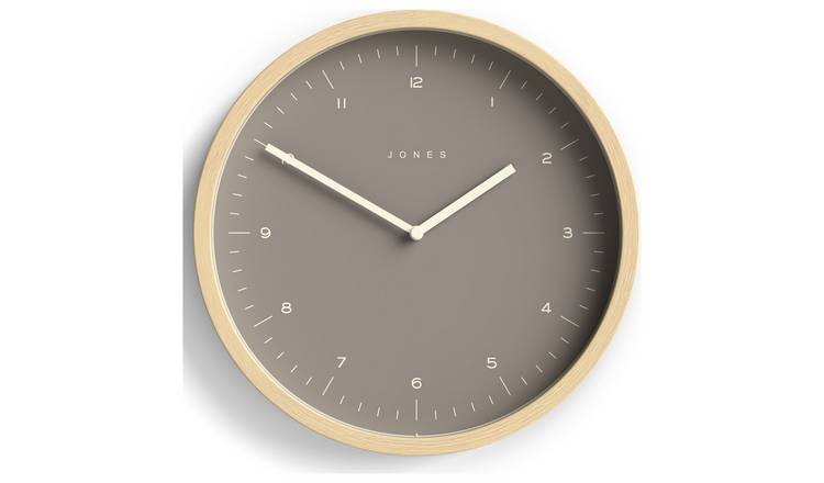 Jones Clocks Bankside Wall Clock - Latte