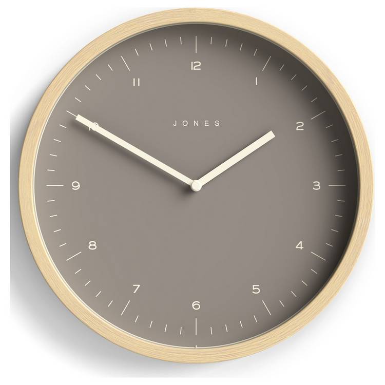Jones Clocks Bankside Wall Clock - Latte 0