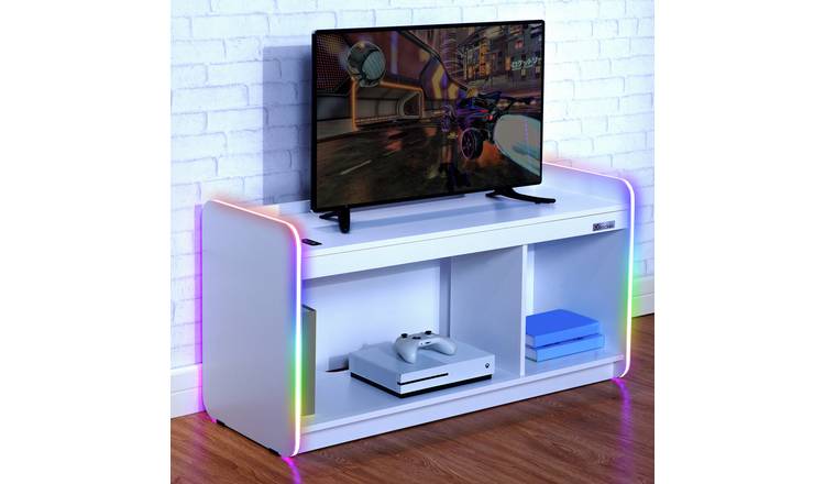 X Rocker Electra Media TV Unit - White