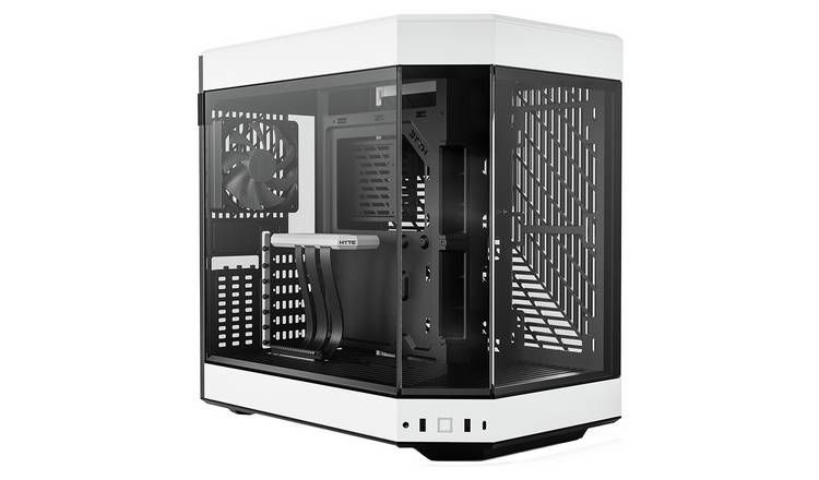 Hyte Y60 Premium Mid Tower ATX PC Case - White & Black