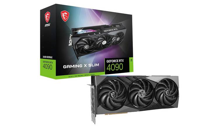 MSI GeForce RTX 4090 Gaming X Slim 24 GB Graphics Card