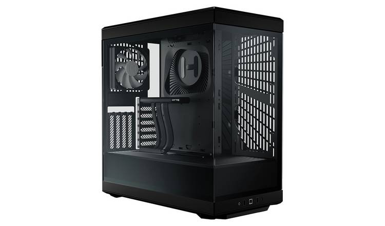 Hyte Y40 Mid Tower ATX PC Case - Black