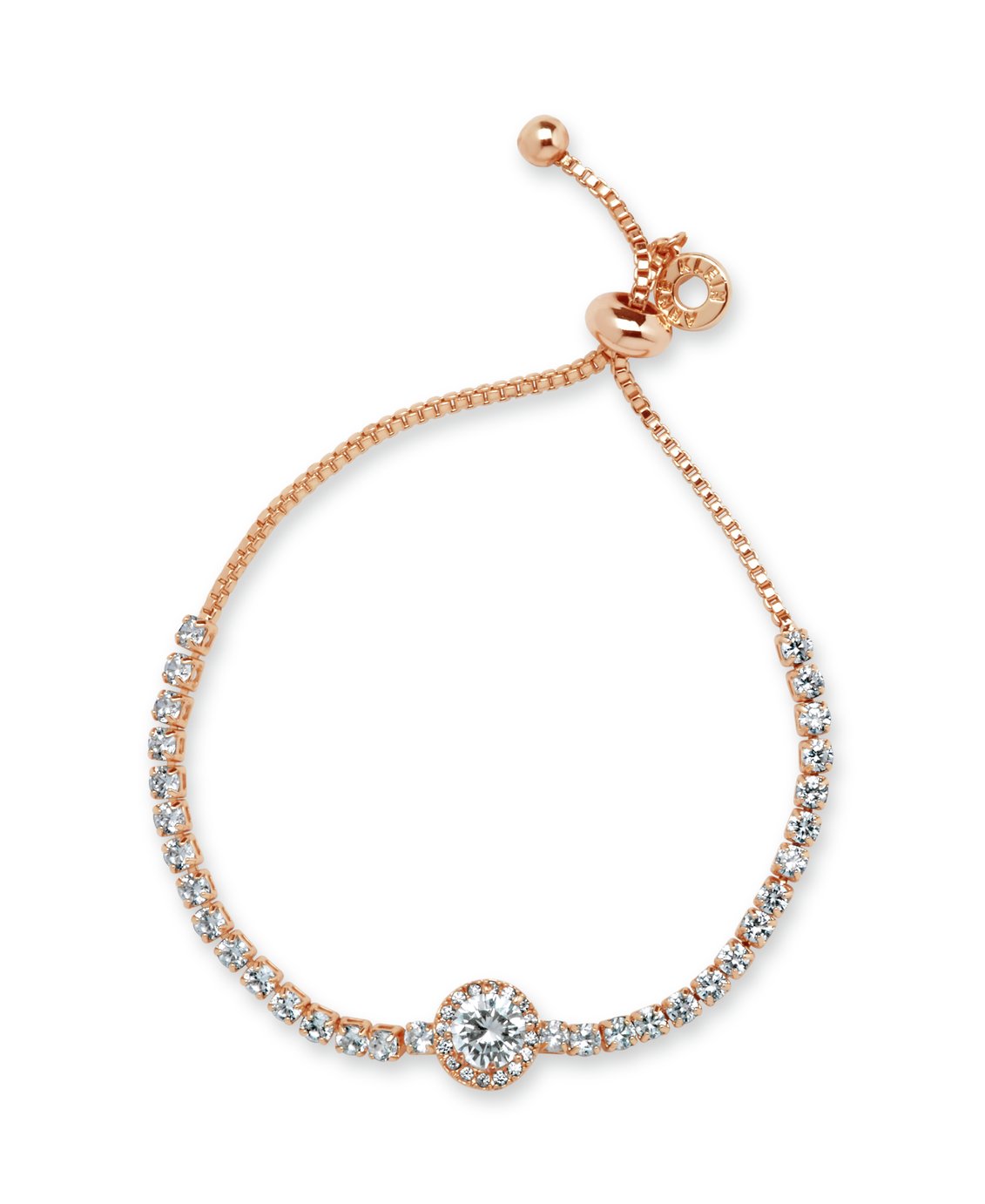 rose gold friendship bracelet