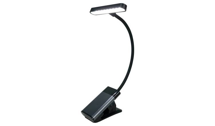 Xtralite Black LED Rechargeable Book Light 