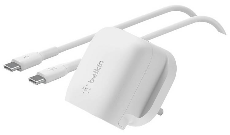 Belkin 20W USB-C Wall Charger With 1m USB-C Cable - White