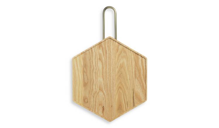 Habitat 60 Block Ash Wood Chopping Board