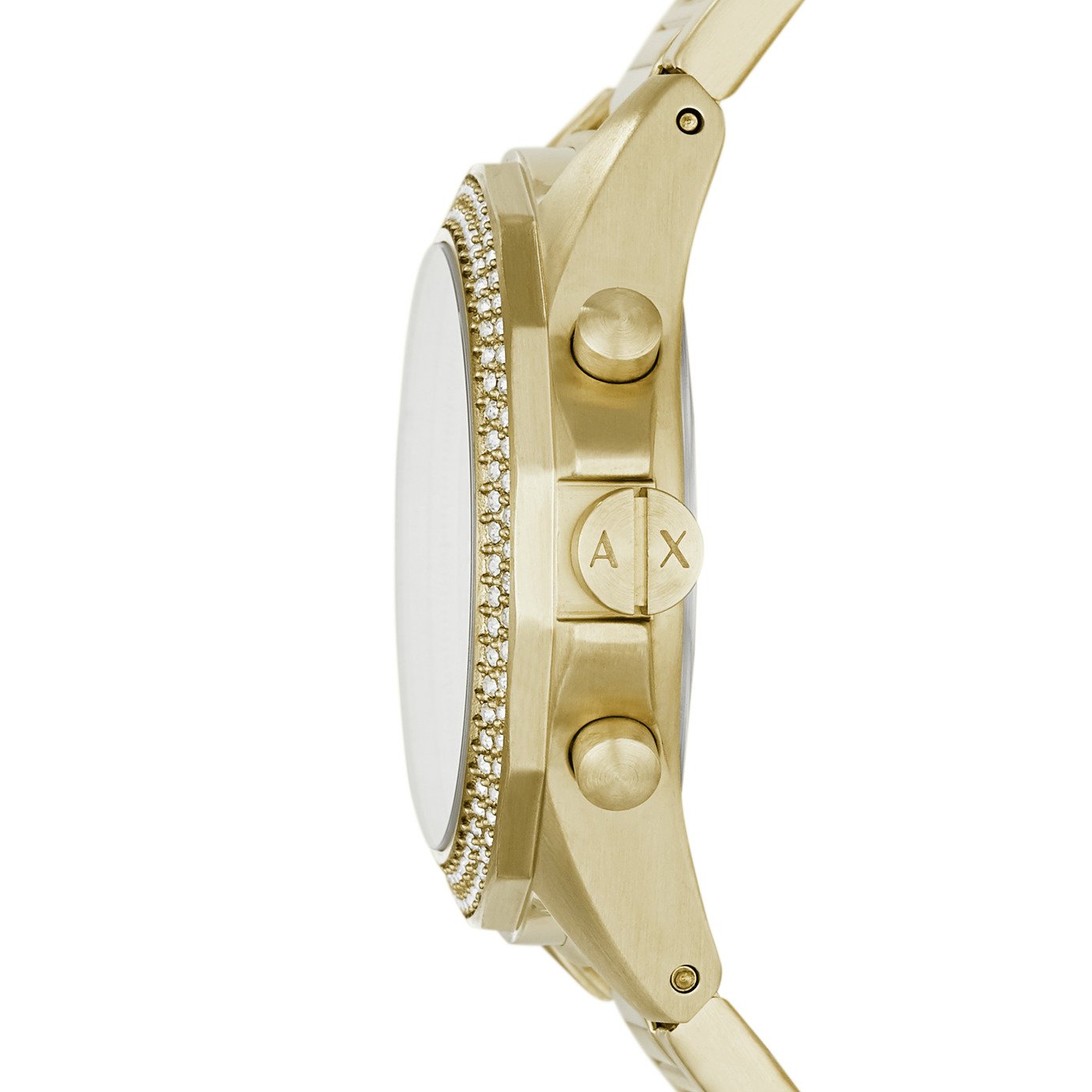 armani exchange rose gold watch ladies
