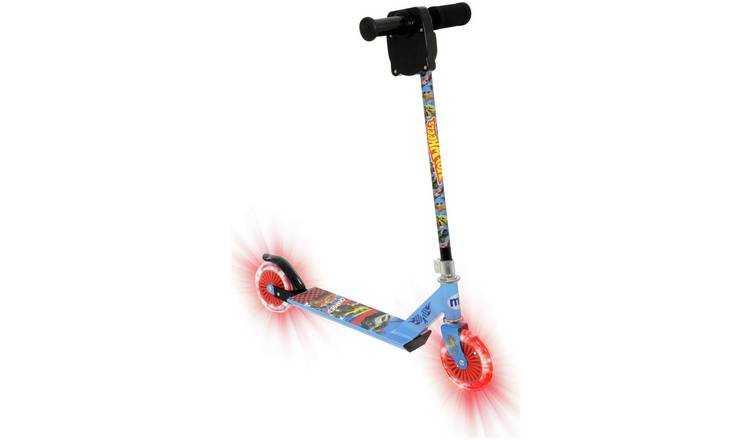 Hot Wheels Kids Light Up 2 Wheel Scooter