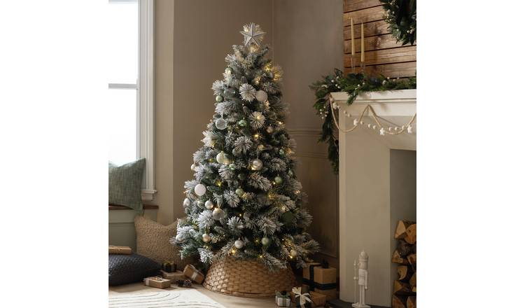 Habitat 6ft Snowy Artic Fir Christmas Tree