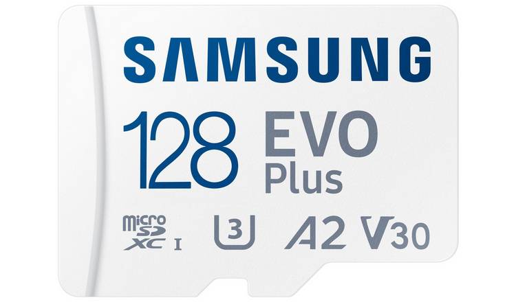 Samsung EVO Plus 160MBs MicroSD Memory Card - 128GB