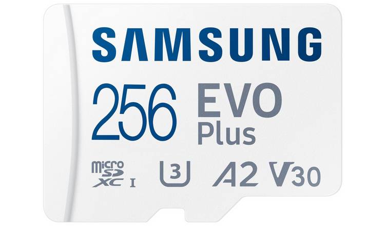 Samsung EVO Plus 160MBs MicroSD Memory Card - 256GB