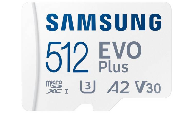 Samsung EVO Plus 160MBs MicroSD Memory Card - 512GB