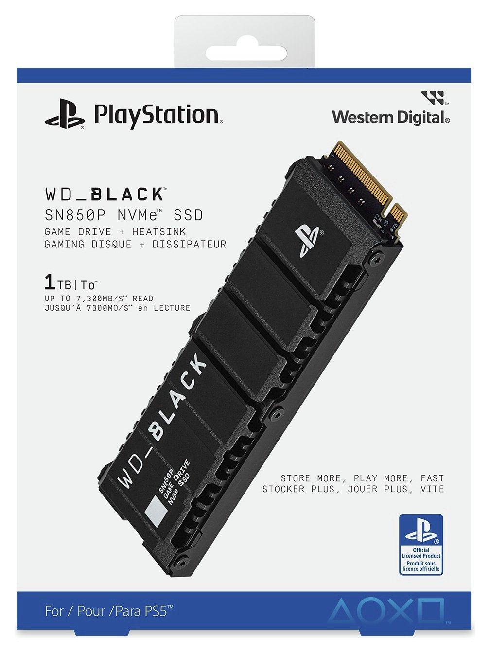 Buy WD SN850P 1TB HS NVMe Internal SSD for PS5 | External hard
