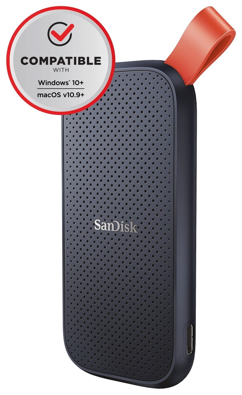 Buy SanDisk V2 1TB Portable SSD | External hard drives | Argos