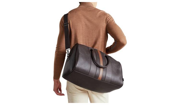 Ted Baker Everyday Stripes Brown Holdall Bag