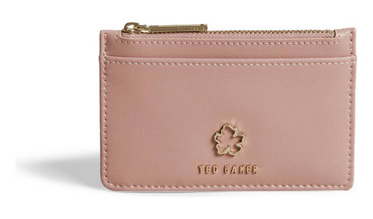 Ted Baker Flower Pink Zip Card Holder