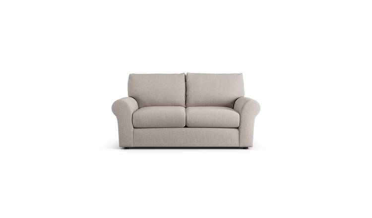 Habitat Molton Fabric 2 Seater Sofa - Stone