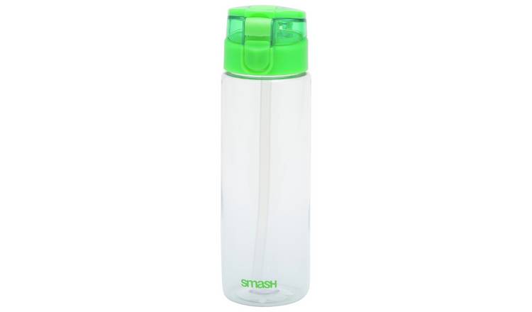 Smash Neon Green Lid Sipper Water Bottle - 600 ml