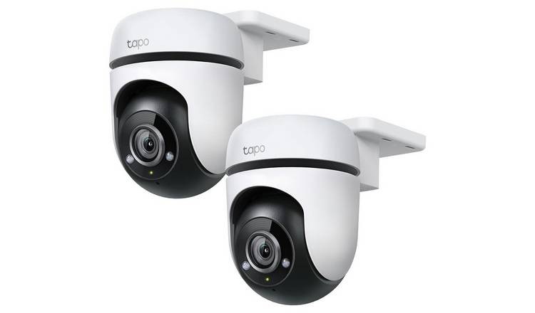 TP-Link Tapo C5002 1080p Smart Wi-Fi Outdoor Cam CCTV 2 Pack