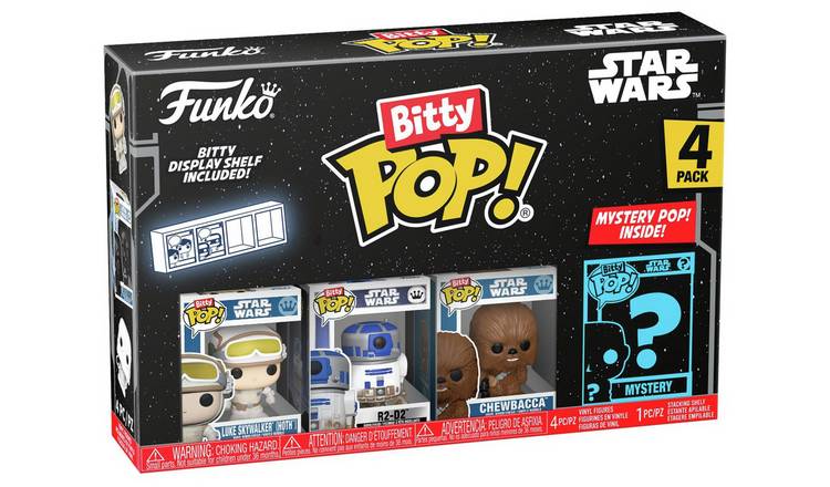 Funko Bitty Pop Star Wars Luke Figures - Pack of 4