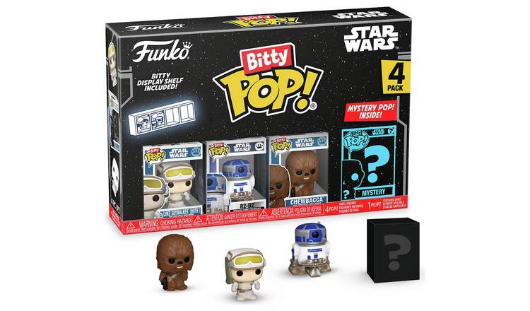 Funko Bitty Pop Star Wars Luke Figures - Pack of 4