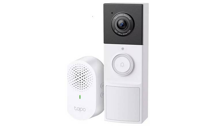 TP-Link Tapo D210 2K Video Doorbell Battery Chime Included