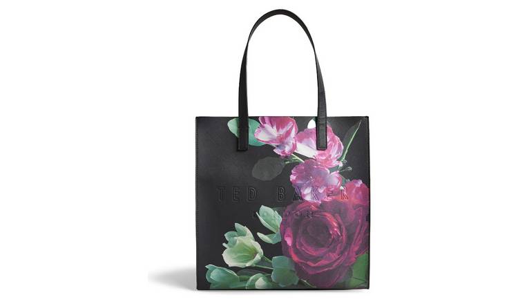 Ted Baker Papicon Floral Printed Black Bag 