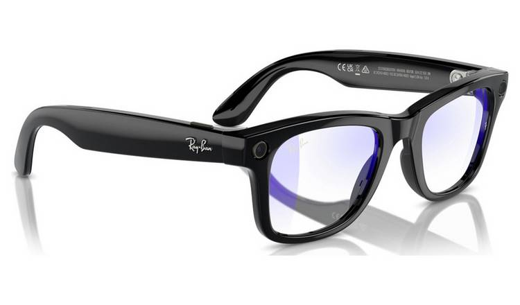 Ray-Ban Meta - Wayfarer (Standard) Smart Glasses - Shiny Black