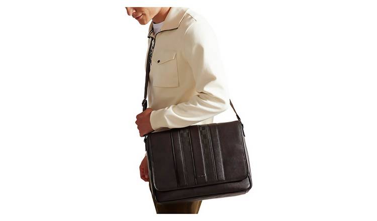 Buy Ted Baker Wayvon Brown Messenger Bag Messenger bags Argos