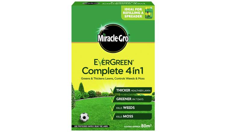 Miracle-Gro EverGreen Complete 4 in 1 Lawn Care - 80m2