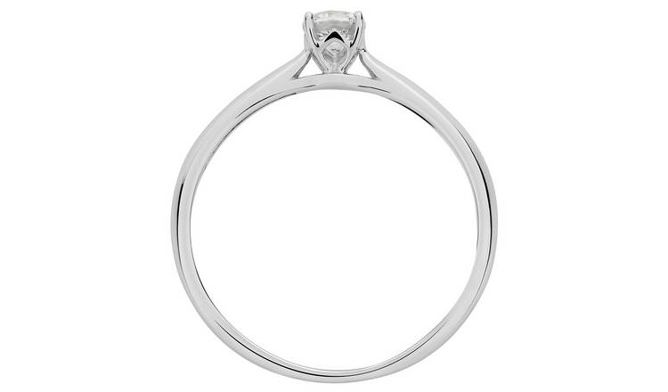 Argos hot sale solitaire rings