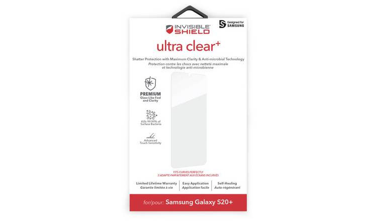 InvisibleShield Ultra Clear+ Samsung Galaxy S20+ Screen 