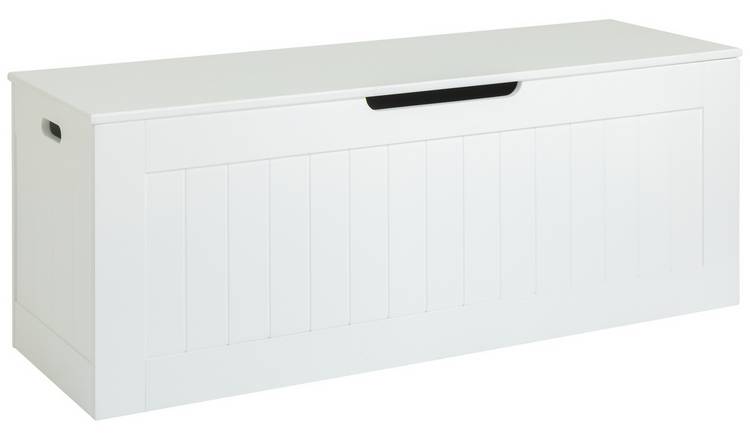 Argos Home Marston XL Shaker Blanket Box - White